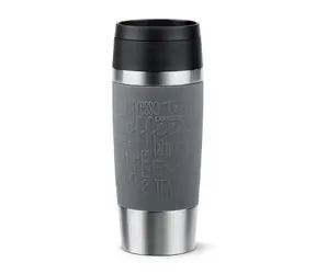 Emsa Travel Mug Classic 0,36 l šedá / Termohrnček / nerezová oceľ