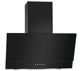 Bomann DU 7607 G čierna / Odsávač pár / Nástenný / 60 cm / 3 stupne výkonu / LED