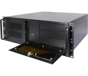 Inter-tech 4U-4088-S / Serverová skriňa / 4U / ATX / hĺbka 483 mm / bez zdroja