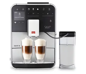 Melitta Barista T SMART F83/0-101 strieborná / automatický kávovar / dotykové ovládanie / aplikácia Connect / výtok 140 mm