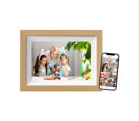 10,1" Braun DigiFrame 10W WiFi drevo / Fotorámik / dotykový IPS displej / Wi-Fi / 1280x800 px / 16:10