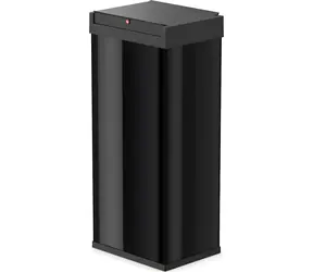 Hailo Big-Box Swing XL čierna / Odpadkový kôš / výklopné veko