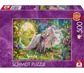 Schmidt Puzzle Snová cesta s jednorožcom /500 dielikov/ od 10 rokov