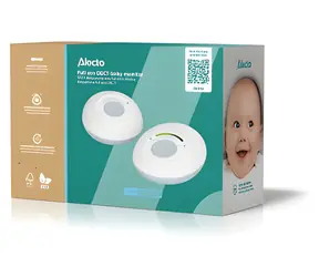 Alecto DBX110 biela, modrá / Detská pestúnka / DECT / Full Eco / dosah 300 m