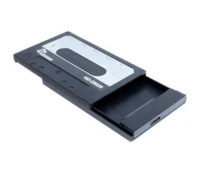 Inter-tech HD-25620 čierna / Externý box na disk / 2,5 "SATA / USB 3.2 Gen 1 / do 6 TB