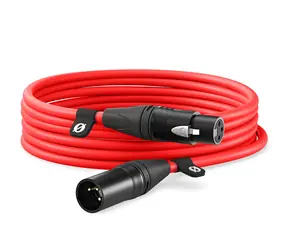 Rode XLR6M- R červená / XLR kábel / XLR (M) - XLR (F) / 6 m