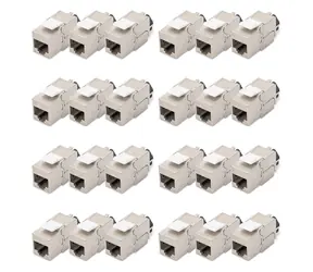 Digitus DN-93617-24 strieborná / Keystone modul / Cat.6a / tienený / 24 ks
