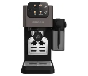 Grundig KSM 6430 antracit / Pákový kávovar / dotykové ovládanie / 1350 W