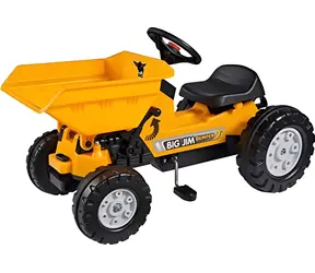 Big Sklápač Jim / žltá-čierna / objem korby 6 l / nosnosť 50 kg / od 3 rokov