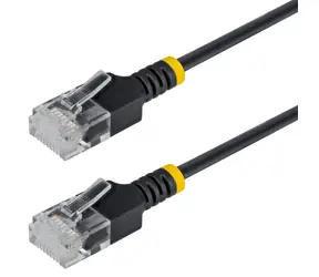 StarTech CAT6A Ultra Slim čierna