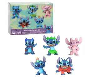 JUST PLAY Sada figúrok Disney Stitch / 5 ks / od 3 rokov / plast