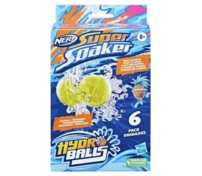 Hasbro Nerf Super Soaker Hydro Balls / Vodné loptičky / 6 ks / od 6 rokov