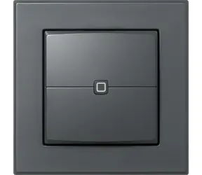 Homematic IP HmIP-WRC2-A-2 antracit / Nástenný diaľkový ovládač / 2 tlačidlá / IP20 / 868 MHz