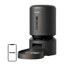 Petlibro Granary PL-AF203-34W čierna / Dávkovač krmiva s kamerou / 5 l / Full HD 1080p / WiFi 2,4 / 5GHz