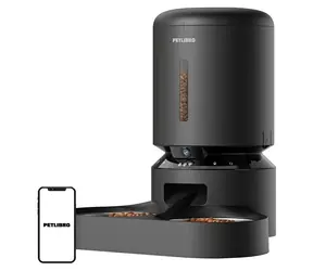 Petlibro Granary čierna / Inteligentný dávkovač krmiva / kamera / dvojitá miska / 5 l / Wi-Fi