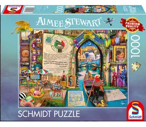 Schmidt Puzzle Spomienky na Benátky / 1000 dielikov / od 12 rokov