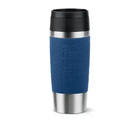 Emsa Travel Mug Classic 0.36l tmavo modrá / Termohrnček / nerezová oceľ