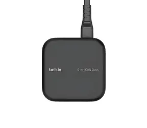 Belkin CONNECT INC018vfBK USB-C 6v1 Core GaN čierna