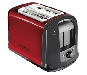 Moulinex LT 261 D čierna / Toaster / 850 W / nerez