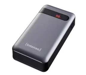 INTENSO PD20000 sivá / Powerbanka / 20 000 mAh / PD / QC 3.0 / 1x USB-C / 1x USB-A