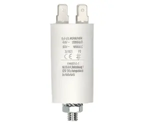 Nedis kondenzátor 6,0 µF 450 V / Kondenzátor / Faston / 10 ks / O 30x57 mm
