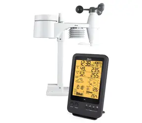 Alecto WS-4700 čierna / Meteostanica / LCD displej / bezdrôtové vonkajšie čidlo