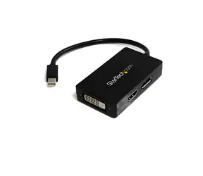 StarTech Adaptér Mini DisplayPort na DVI a HDMI čierna / Adaptér / 2560x1600 px / 0,15 m