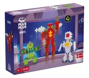 PLUS- PLUS Stavebnice Roboti / 170 dielikov