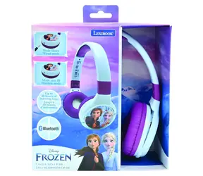 Lexibook Frozen / Detské bluetooth slúchadlá / Skladacie / Mikrofón / Bluetooth 5.0