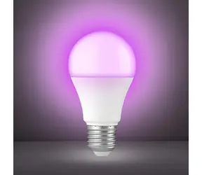 Alecto SMARTBULB10 / Chytrá LED žiarovka / E27 / 9W / RGB / Wi-Fi / stmievateľná