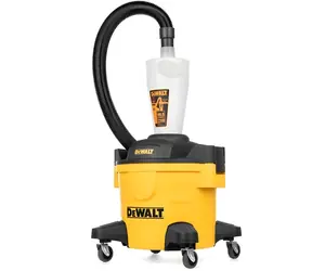 DeWalt DXVCS002 čierna, žltá / Zberač prachu / cyklónový separátor / 23 l / 5,5 kg