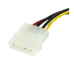 StarTech redukcia napájania MOLEX - SATA / Redukcia / Molex (4-pin) - SATA (15-pin) / 15 cm