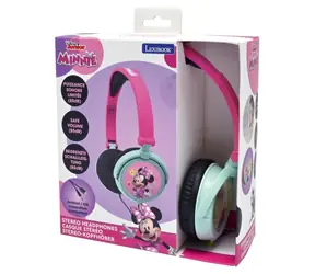 Lexibook Slúchadlá Minnie / Slúchadlá / Skladacie / Limit hlasitosti 85dB / 3,5mm jack, USB-C