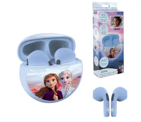 Lexibook Frozen slúchadlá do uší modrá / Slúchadlá / Bluetooth / s mikrofónom / dotykové ovládanie / výdrž 3-4 h