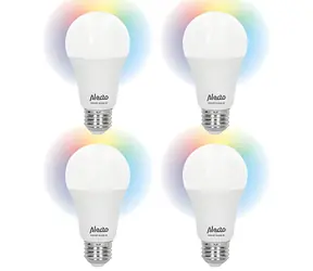 Alecto SMART-BULB10 / Chytrá LED žiarovka / Wi-Fi / RGB / E27 / 4 ks