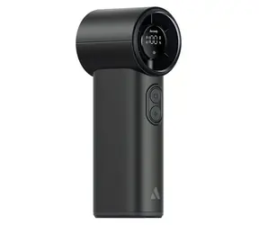 AECOOLY Cold Air Pro čierna / Prenosný ručný ventilátor / na batérie / 100 rýchlostí