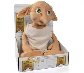 Wow STUFF Plyšový škriatok Dobby / Harry Potter / 30 cm / so zvukovými frázami