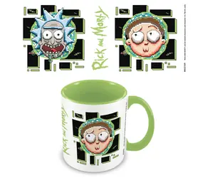 PYRAMID Hrnček Rick and Morty Pixel Breakout / Keramický hrnček / 315 ml