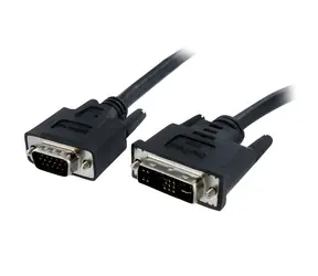 StarTech DVI-A - VGA čierna / Adaptérový kábel / 1 m