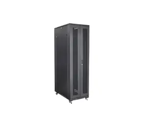 StarTech Rozvádzač 42U čierny / Stojanový rozvádzač / 19" / Šírka 600 mm / Hĺbka 1000 mm / nosnosť 907 kg