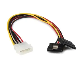 StarTech LP4 - 2x SATA Power Splitter / Napájací kábel / Molex 4-pin > 2x SATA 15-pin / 0,3 m