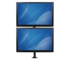 StarTech Vertikálny stojan pre 2 monitory čierna