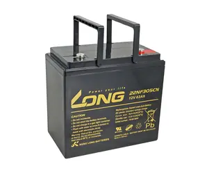 Long 22NF305CN / Olovený akumulátor / 12V / 62Ah / DeepCycle / konektor M6