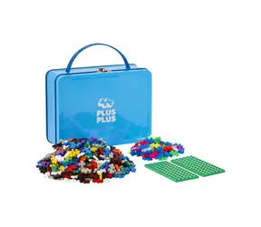 PLUS- PLUS Kufrík kovový Basic / Stavebnica / 600 dielikov