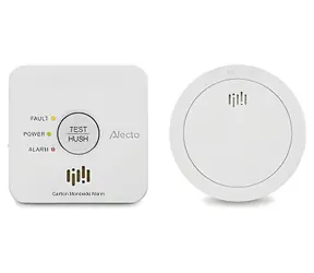 Alecto SDX04 / Sada detektorov dymu a CO / SD1030 + COA1920 / 85 dB / batéria 10 rokov