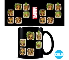 PYRAMID Hrnček Groot / keramický / meniaci farbu / 325 ml / MARVEL