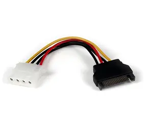 StarTech SATA - Molex napájací adaptér čierna
