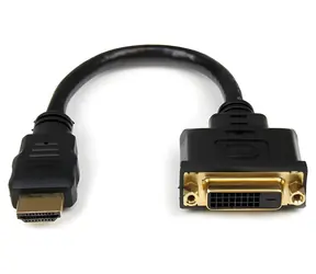 StarTech Adaptér HDMI - DVI-D čierna / Redukcia / 0,2 m / 1920 x 1200 px