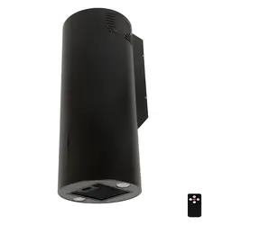 MAAN Elba W 731 čierna / Komínový digestor / 300 m3/h / LED osvetlenie / diaľkové ovládanie
