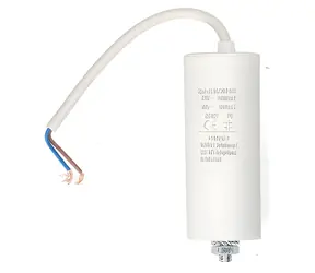 Nedis kondenzátor 20 µF 450 V / Kondenzátor / Pohyblivé vodiče / O 40 x 98 mm